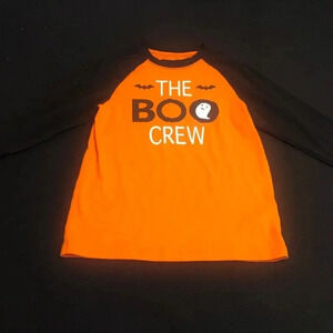 Boo Halloween Shirt Kids Size M(8)